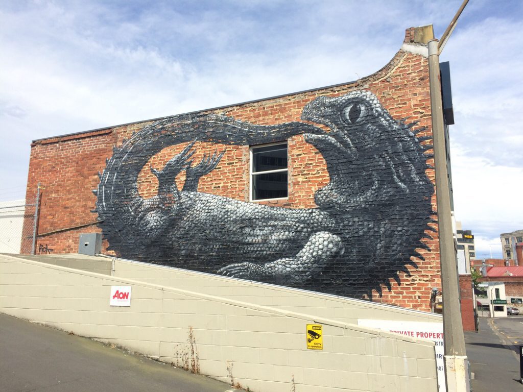dunedin_street_art_tuatara_roa